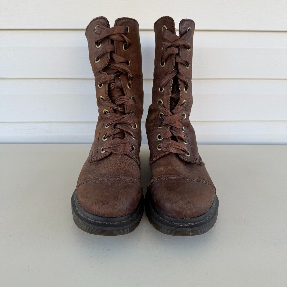 Dr Martens Aimilita Boots in Brown